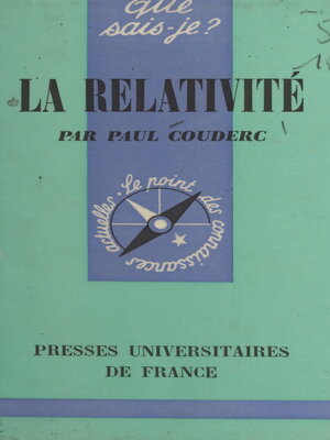 cover image of La relativité